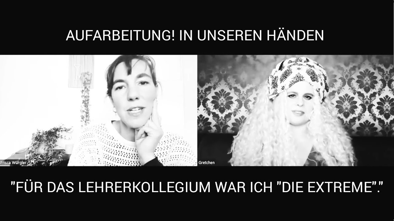 Ohne Maske, ohne Angst - und plötzlich ohne Job // Prisca Würgler bei GRETCHEN ENTSCHWÄRZT#5