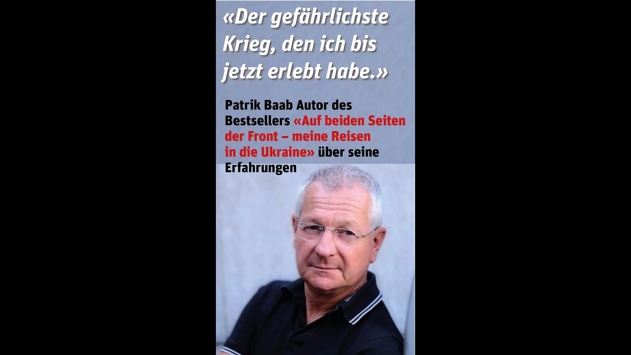 Patrik Baab über die Ukraine: der Gefährlichste Krieg, den ich bis jetzt erlebt habe