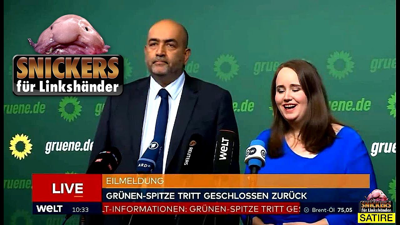 Die fetten Jahre sind vorbei! Rücktritt bei den Grünen #satire