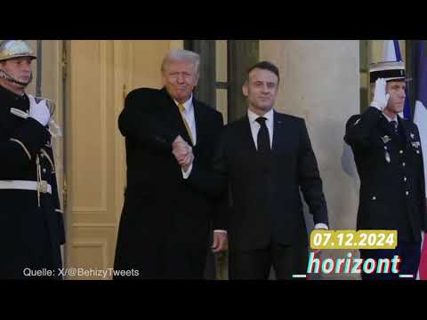 Trump, Macron und der kräftige Händedruck