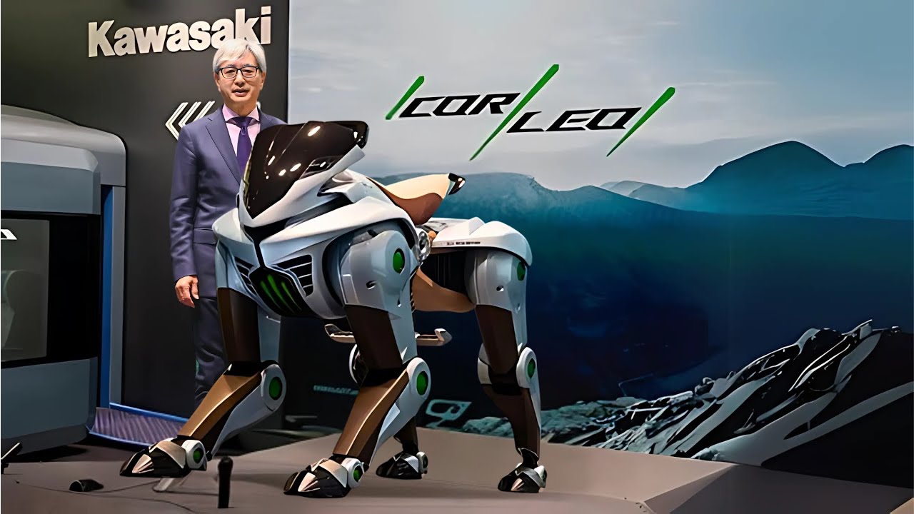 Kawasaki Corleo: Auf einem vierbeinigen Roboter durch jedes Gelände