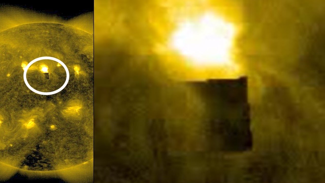 Massiver schwarzer Würfel tauchte aus der Sonnenoberfläche auf, was Wissenschaftler sprachlos und ängstlich machte