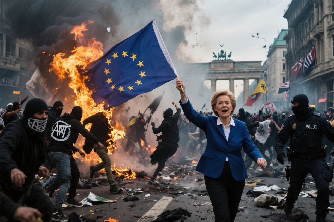 95% Civil War! Europe marches happily into chaos