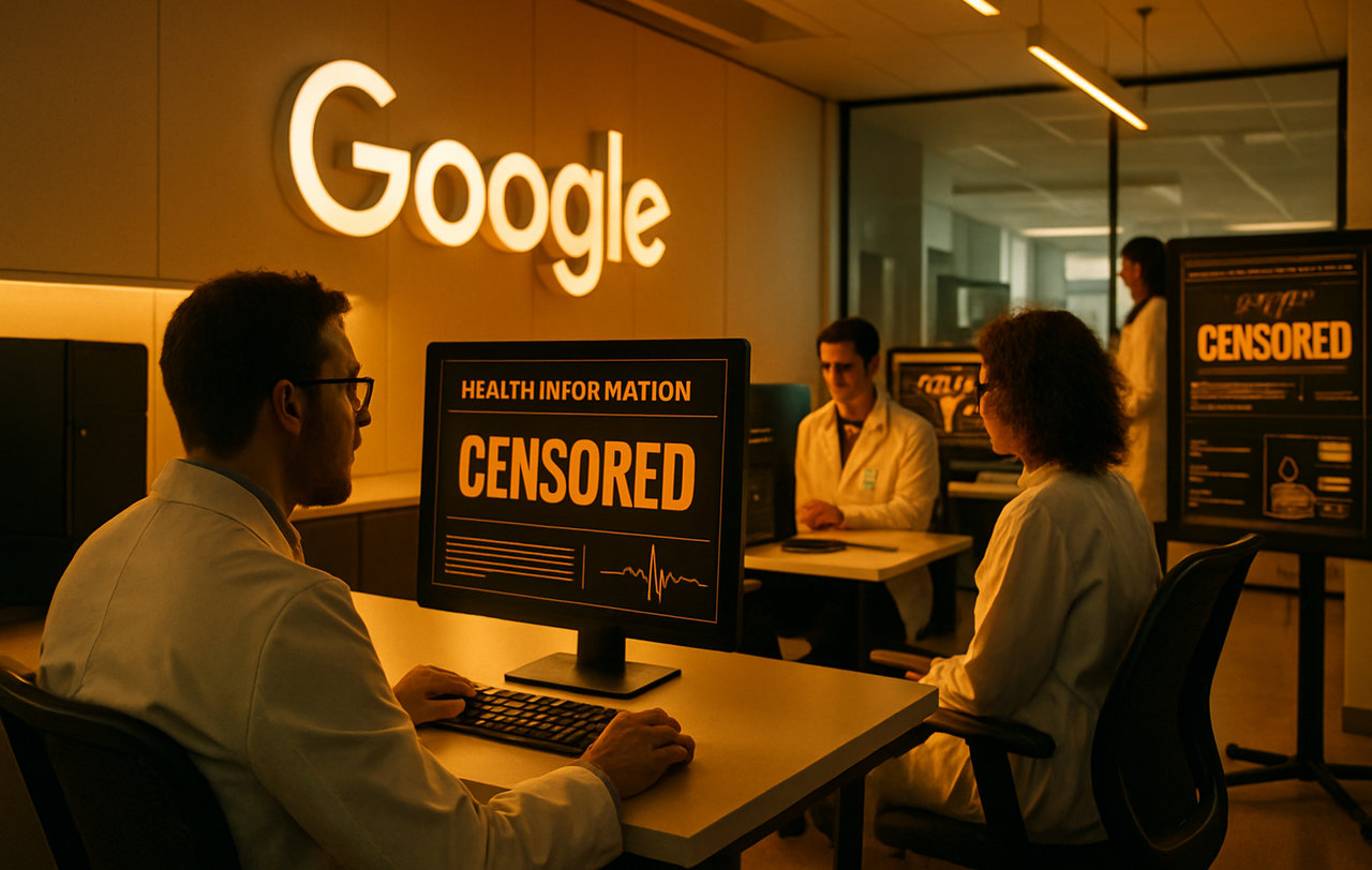 Search or censorship engine: On Google, medicinal herbs come in 28th place, pharmaceuticals in 1st place