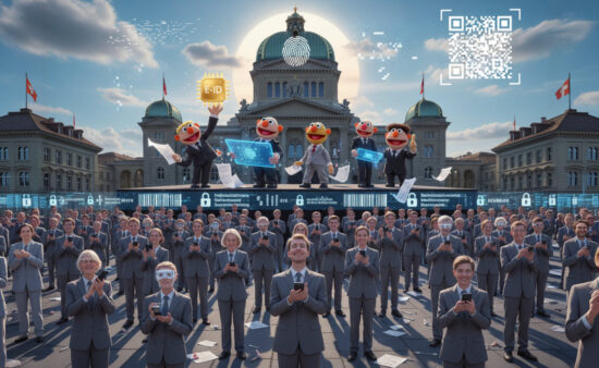 Staatszirkus verteilt Pflicht als "Freiwilligkeit" - jetzt auch mit E-ID zum Sonderpreis!