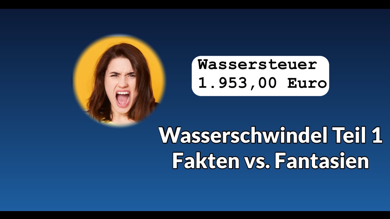 Der grosse Wasserschwindel