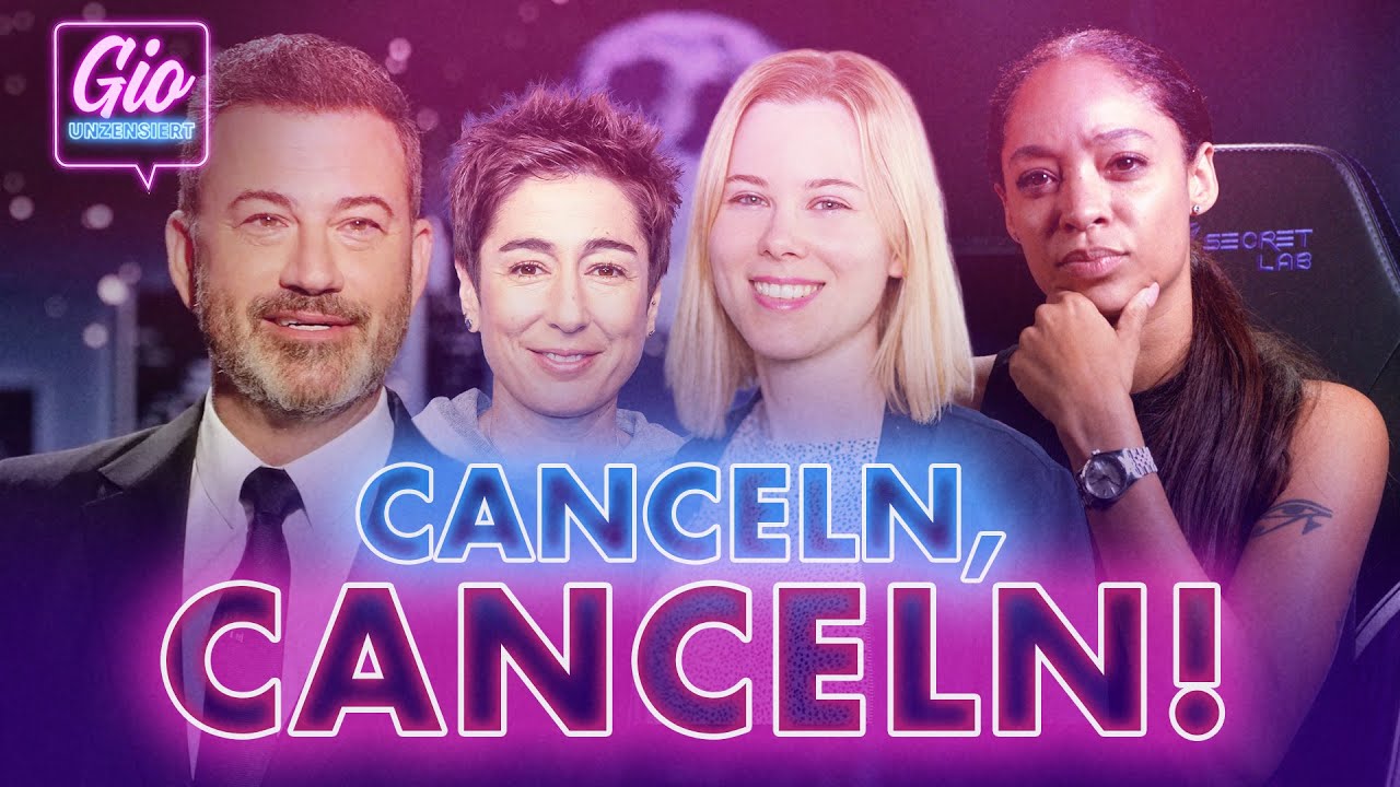 Julia Ruhs, Dunja Hayali, Jimmy Kimmel – sagt NEIN zur Cancel Culture!