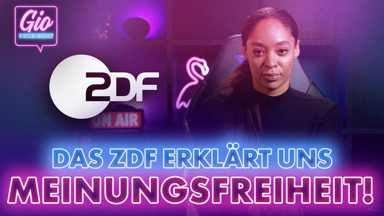 Das ZDF erklärt uns die Meinungsfreiheit...