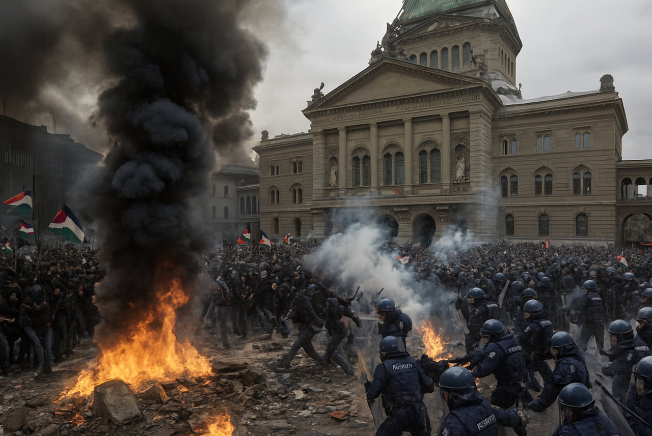 Wenn Ideologie wichtiger ist als Sicherheit: Wenn Trychler verprügelt und Chaoten verhätschelt werden
