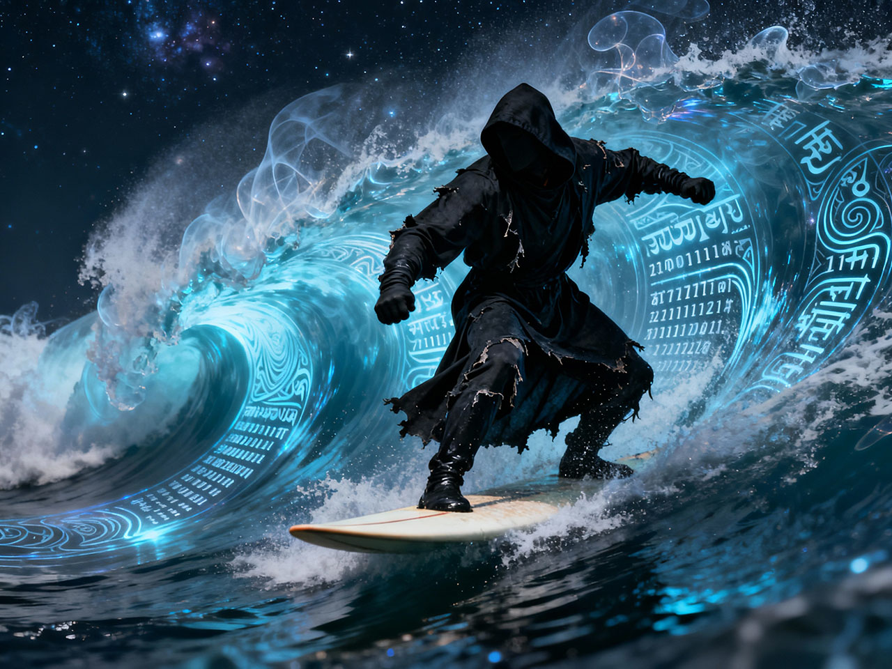 Das Manifest des Galaktischen Surfers: Quantenwellen, Maya und kosmischer Sarkasmus