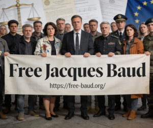 Saor Jacques Baud, nó faoi smachtbhannaí, beartais chogaidh, agus tréigean ciúin riail an dlí.