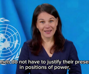 ONU, cotas e câmeras: a autoconfiança como substituta para a carreira.