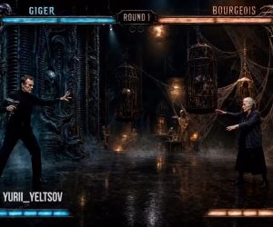 Giger vs Bourgeois - Biomechanik gegen Stahlspinne