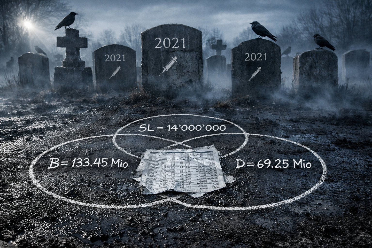Mengenlehre für Geimpfte: Wer von 14 Millionen Geretteten schwadroniert ist ein Idiot