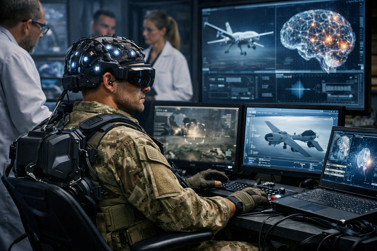 Geheimes Pentagon-Projekt zur Verschmelzung von Soldaten und Maschinen aufgedeckt
