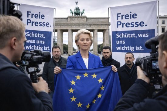 Die EU feiert Pressefreiheit - und sanktioniert, wer sie tatsächlich ausübt