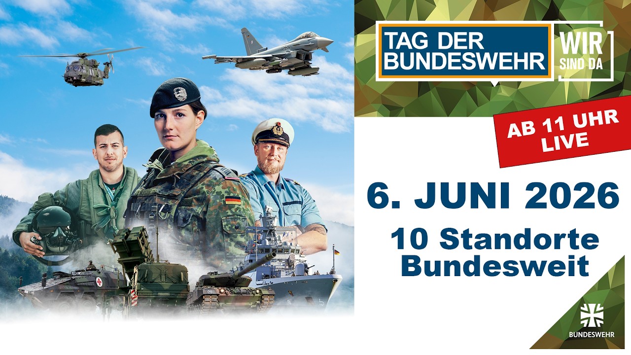 Wir sind da: Trailer zum Tag der Bundeswehr 2026 | Bundeswehr