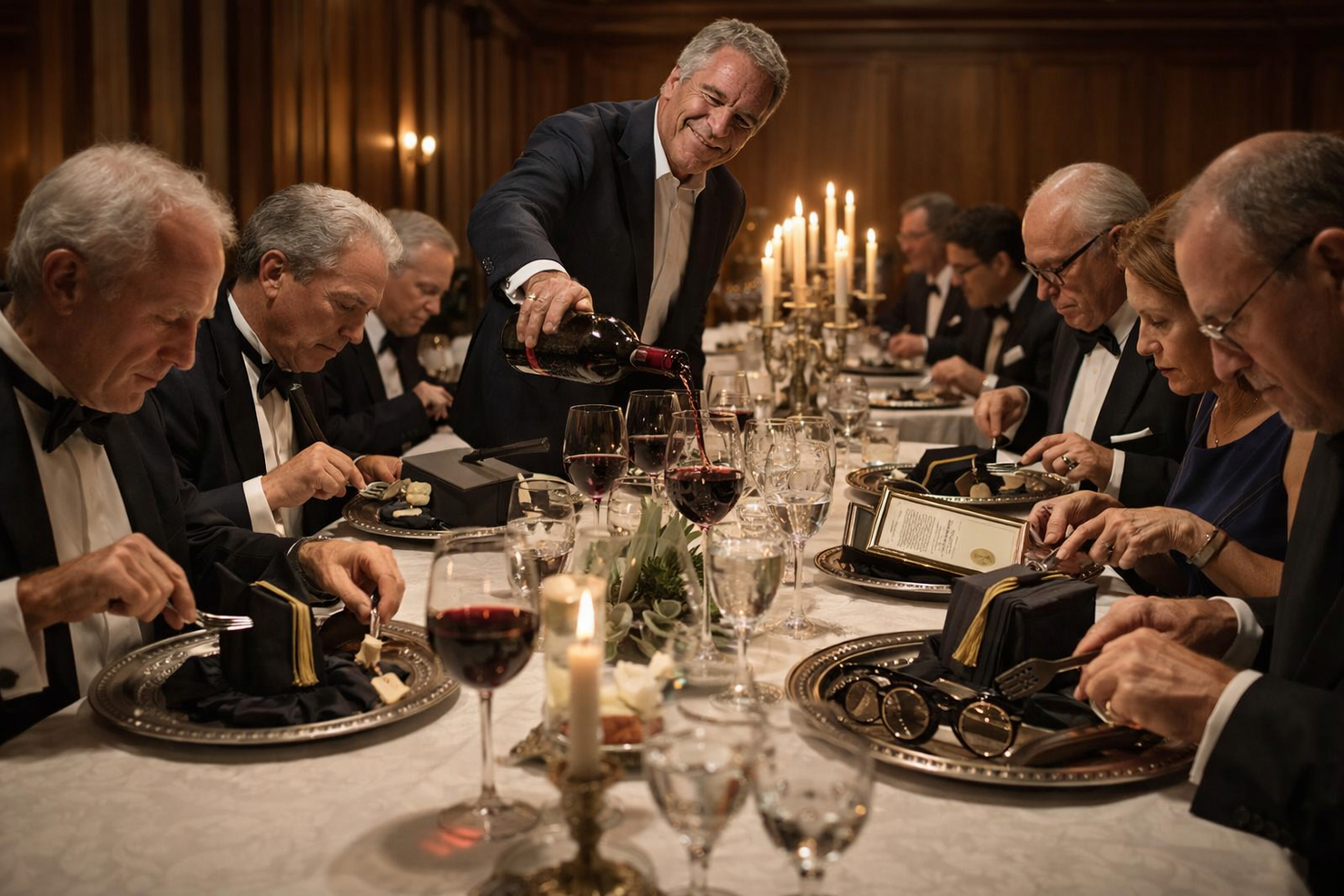 Das Dinner der Milliardäre: Wie Epstein sich die klügsten Köpfe der Welt kaufte