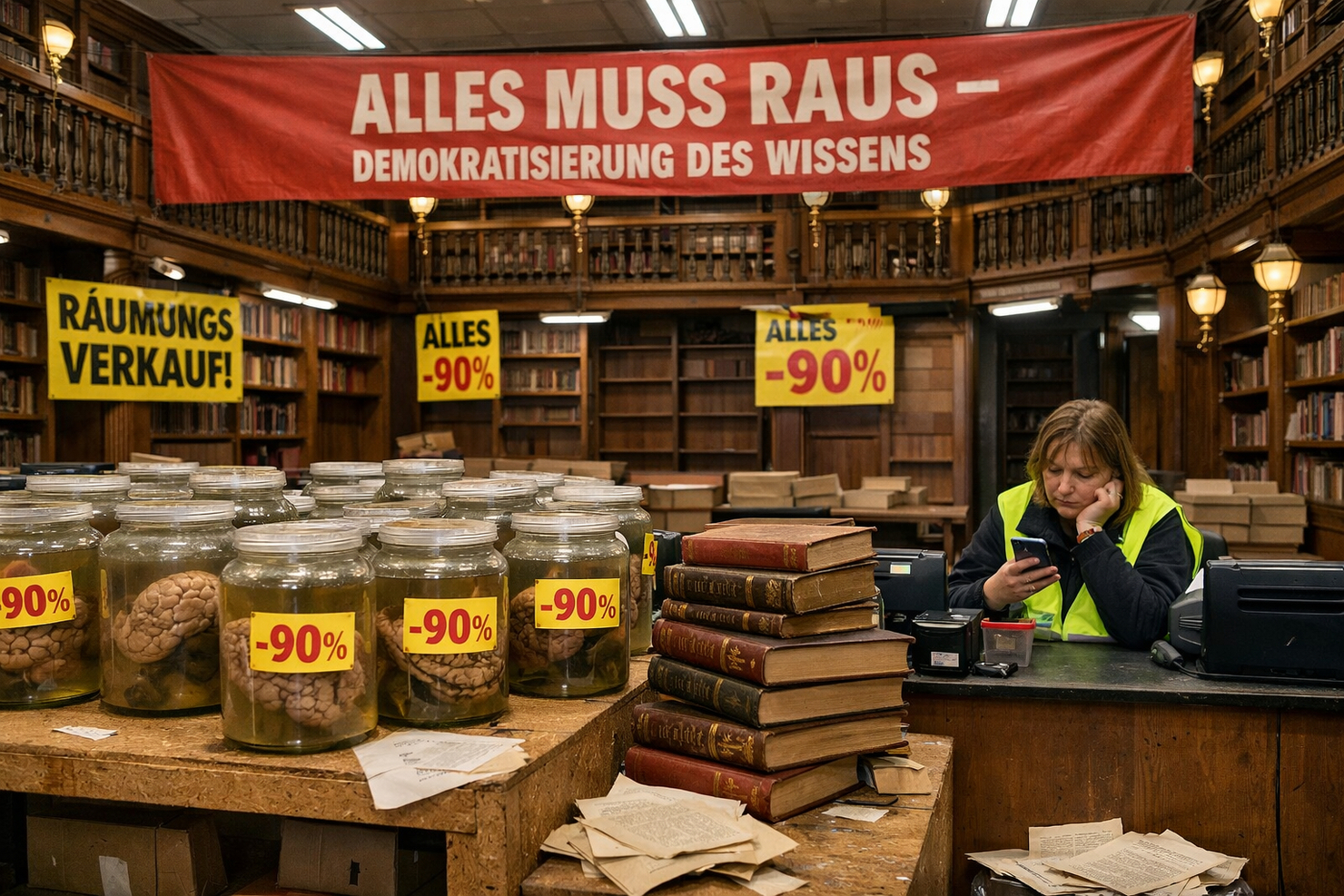 Der öffentliche Intellekt ist tot - und keiner kam zur Beerdigung