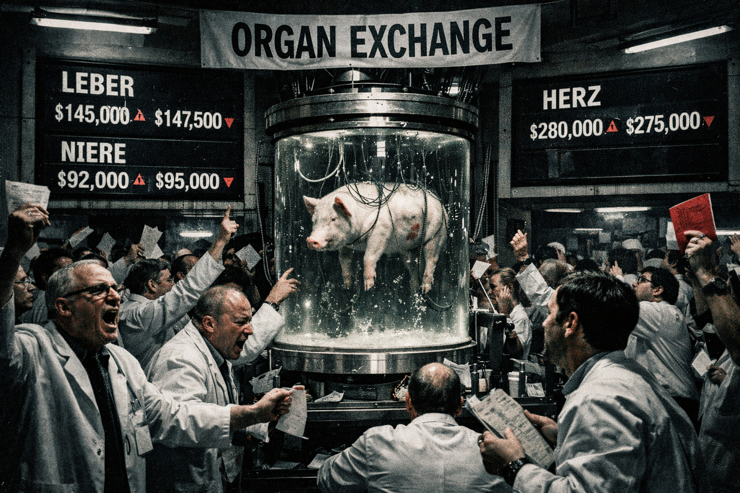 Zwei Nieren, eine Leber, ein Schwein: Willkommen in der Organfabrik