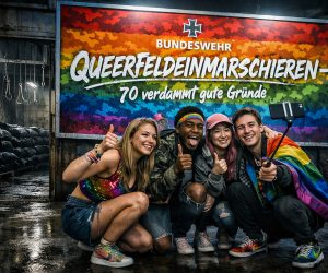 Woke, wehrhaft und klimaneutral in den Tod