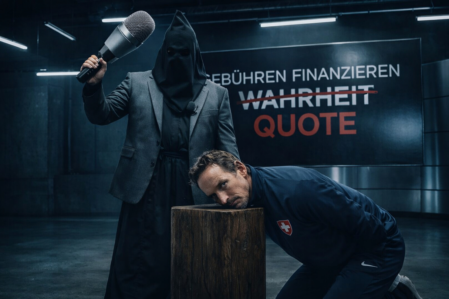 Die Henker der Aufklärung tragen Service-public-Mantel