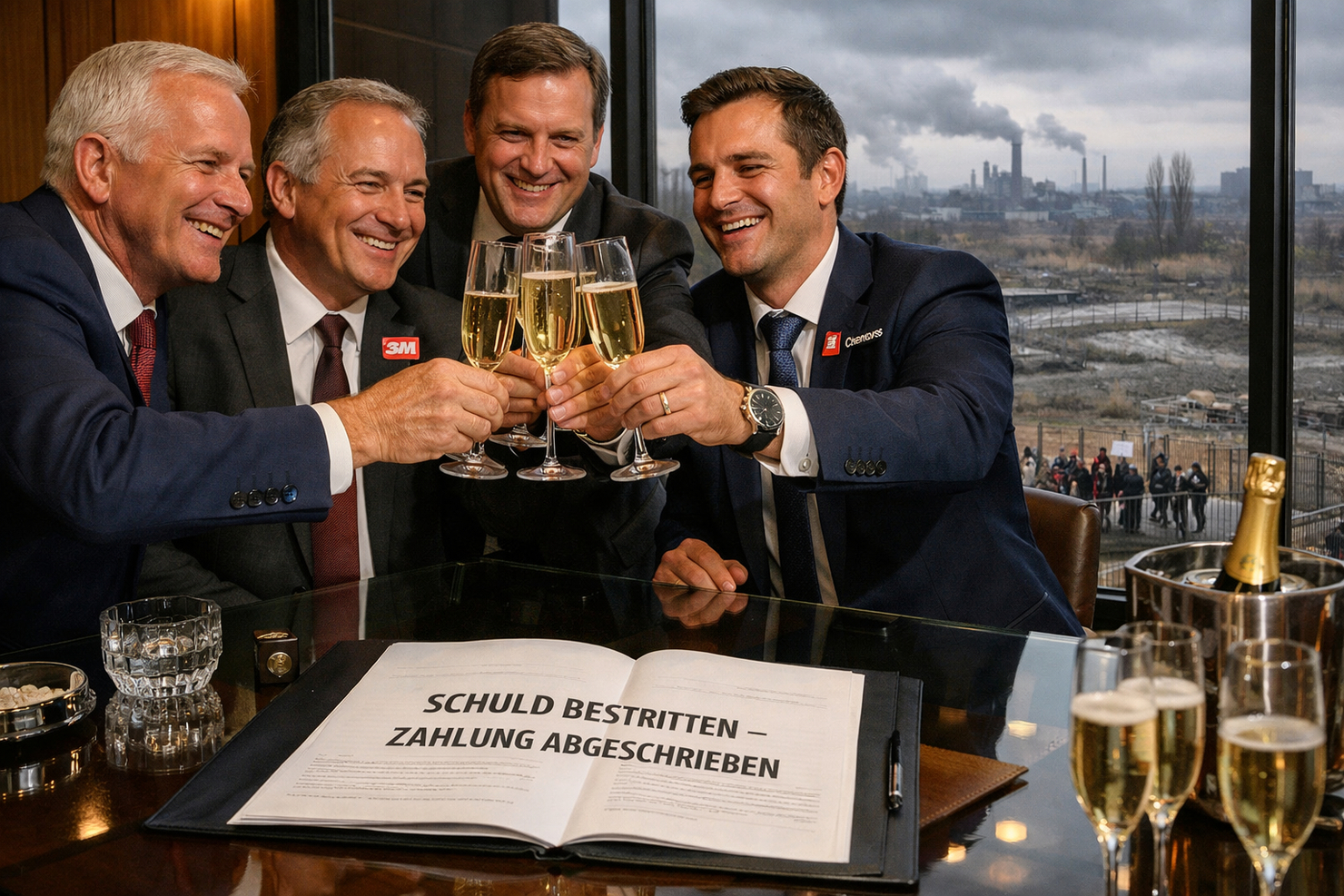 Sauberes Wasser wollen ist Extremismus, es vergiften ist Unternehmertum