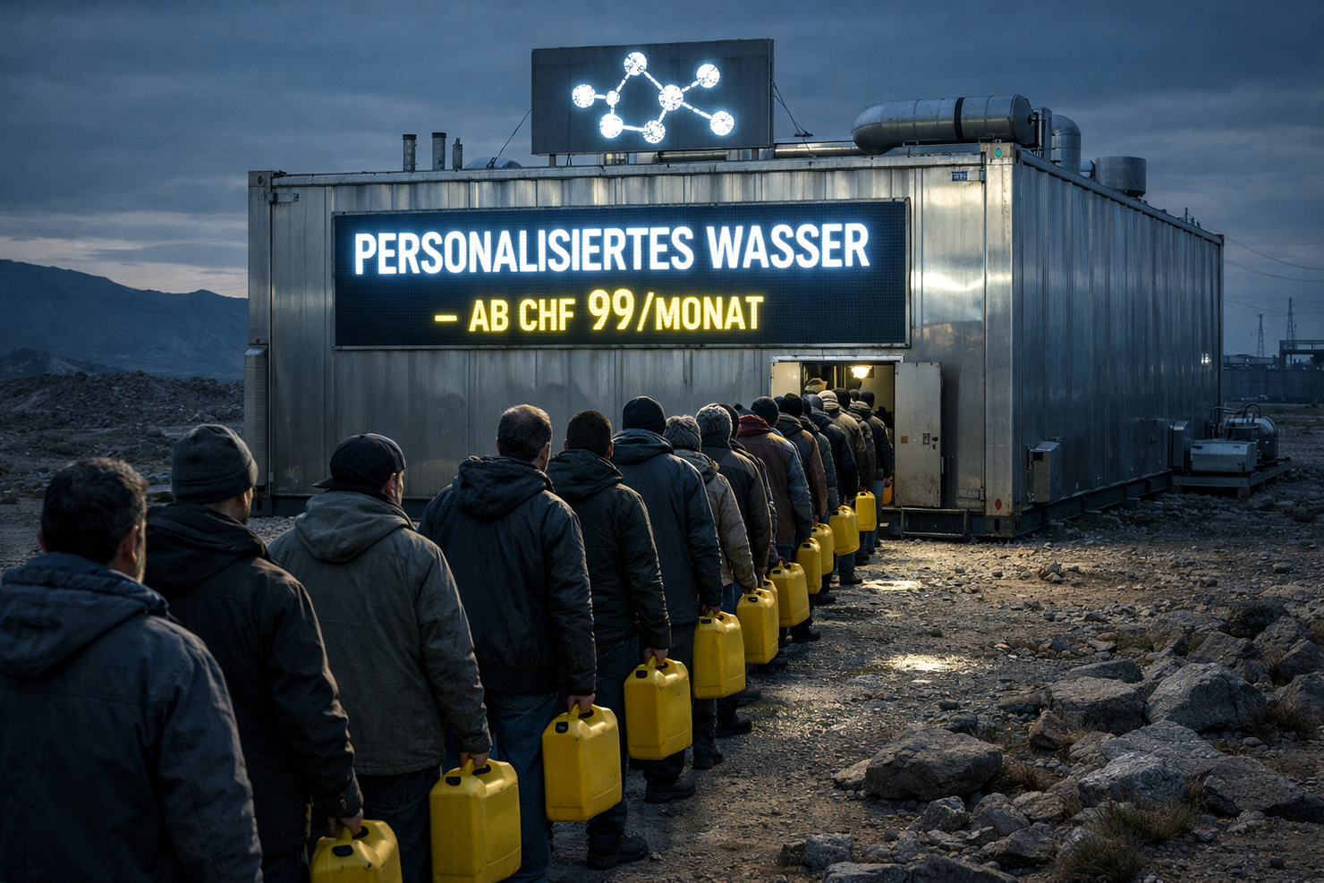 Die Maschine, die Durst abschafft
