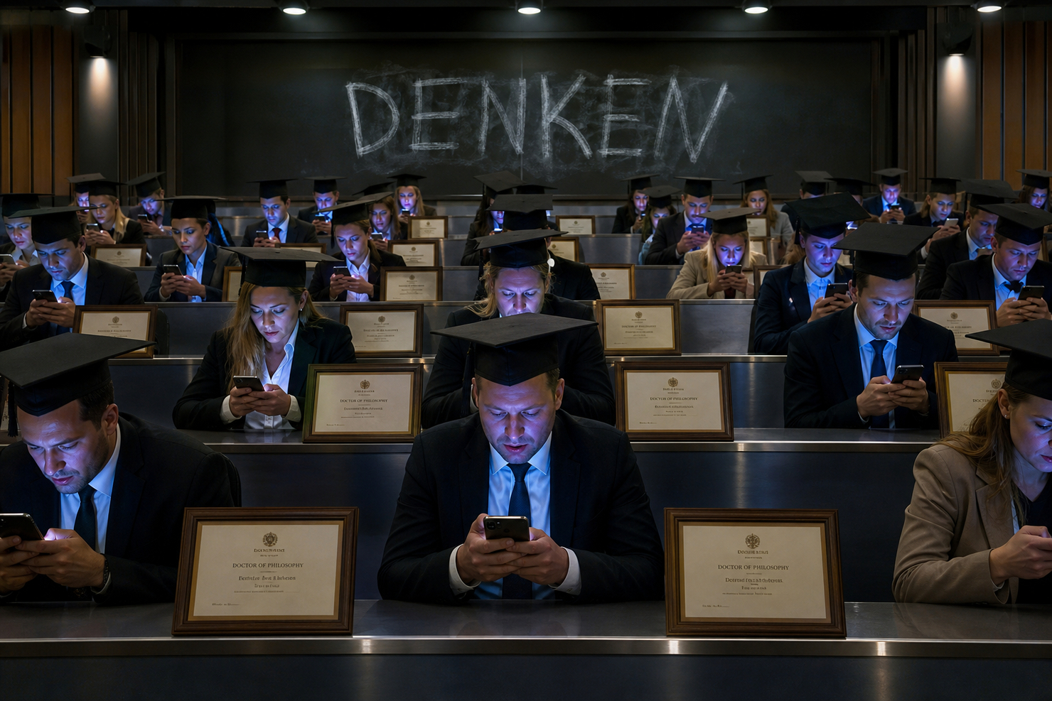 Die dümmsten Menschen haben die besten Diplome | Dravens Tales from the Crypt Die dümmsten Menschen haben die besten Diplome