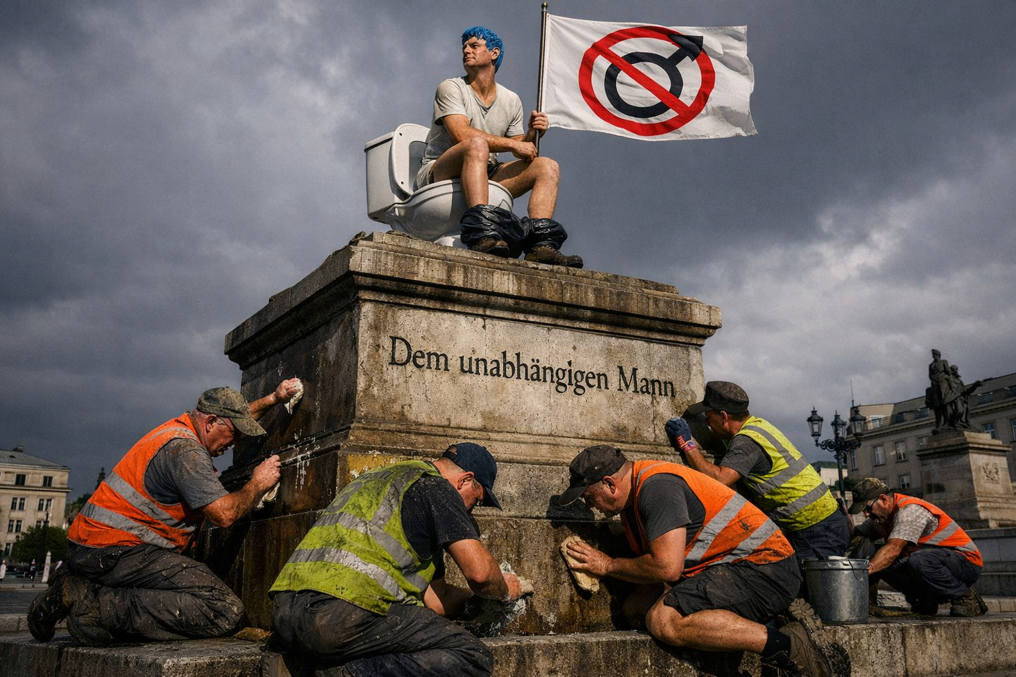 Seit ich Feminist wurde, kann ich übers Wasser gehen – und im Sitzen pinkeln