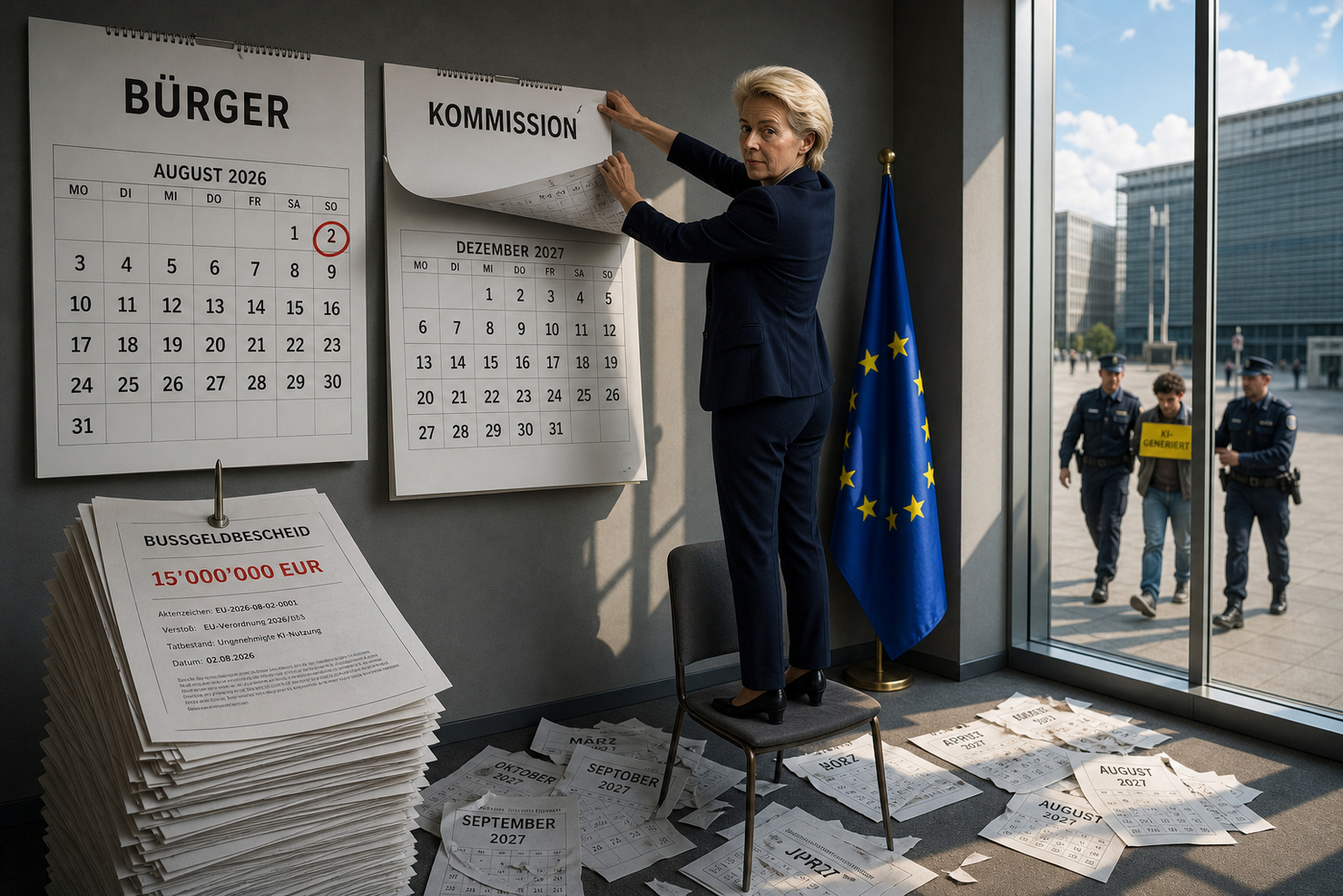 15 Millionen Euro Busse: KI-Kennzeichnung für alle – ausser du liest kurz drüber | Dravens Tales from the Crypt 15 Millionen Euro Busse: KI-Kennzeichnung für alle - ausser du liest kurz drüber