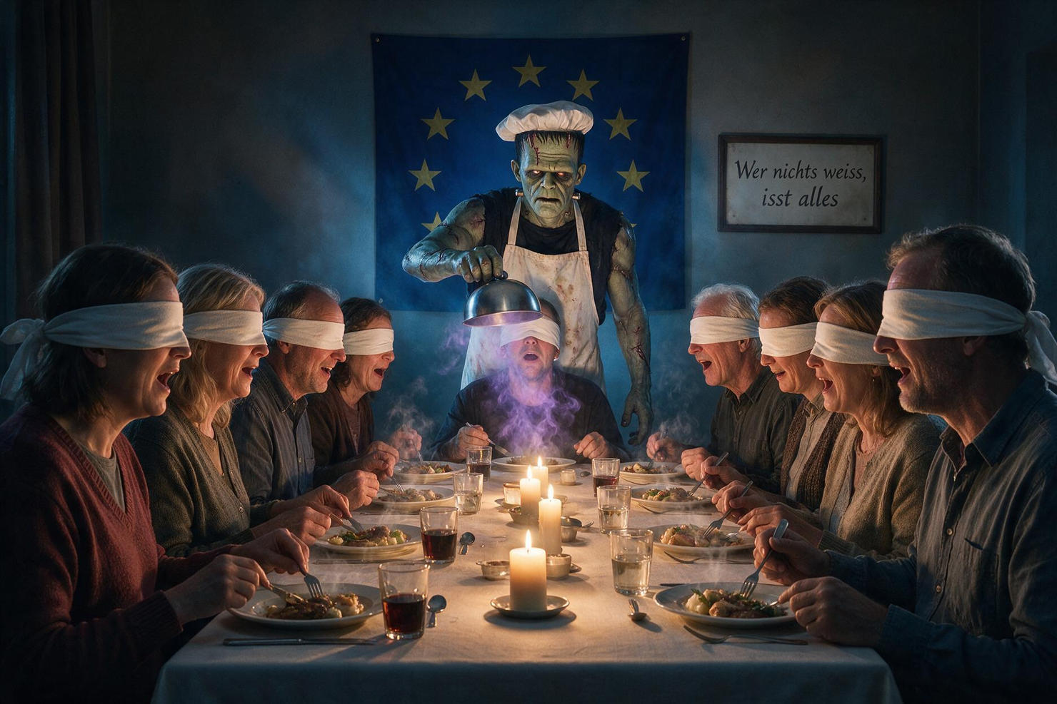 Dr. Frankenstein hat jetzt ein Geschäftsmodell – und dein Teller ist der Markt | Dravens Tales from the Crypt Dr. Frankenstein hat jetzt ein Geschäftsmodell – und dein Teller ist der Markt