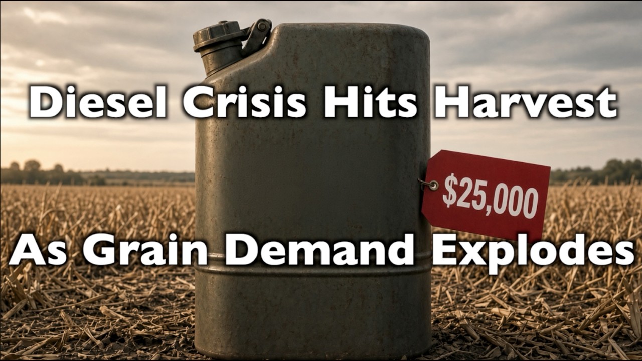 Diesel Crisis Hits US Harvest as Global Grain Demand Explodes