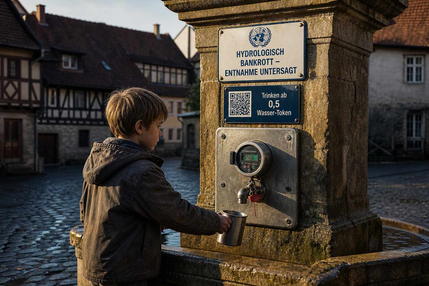 Die Gier ist grenzenlos: Luft haben sie dir schon teuer verkauft, nun soll das Wasser folgen – damit du dich als Retter der Welt fühlst! | Dravens Tales from the Crypt Die Gier ist grenzenlos: Luft haben sie dir schon teuer verkauft, nun soll das Wasser folgen - damit du dich als Retter der Welt fühlst!