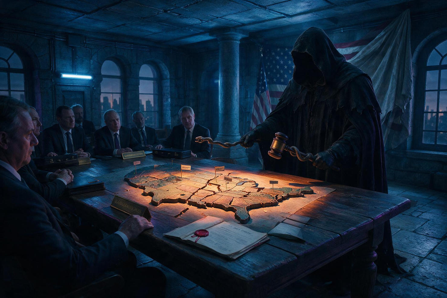 Die Schlange beisst zu: Zeitschleifen und das Ende der Firma USA | Dravens Tales from the Crypt Die Schlange beisst zu: Zeitschleifen und das Ende der Firma USA
