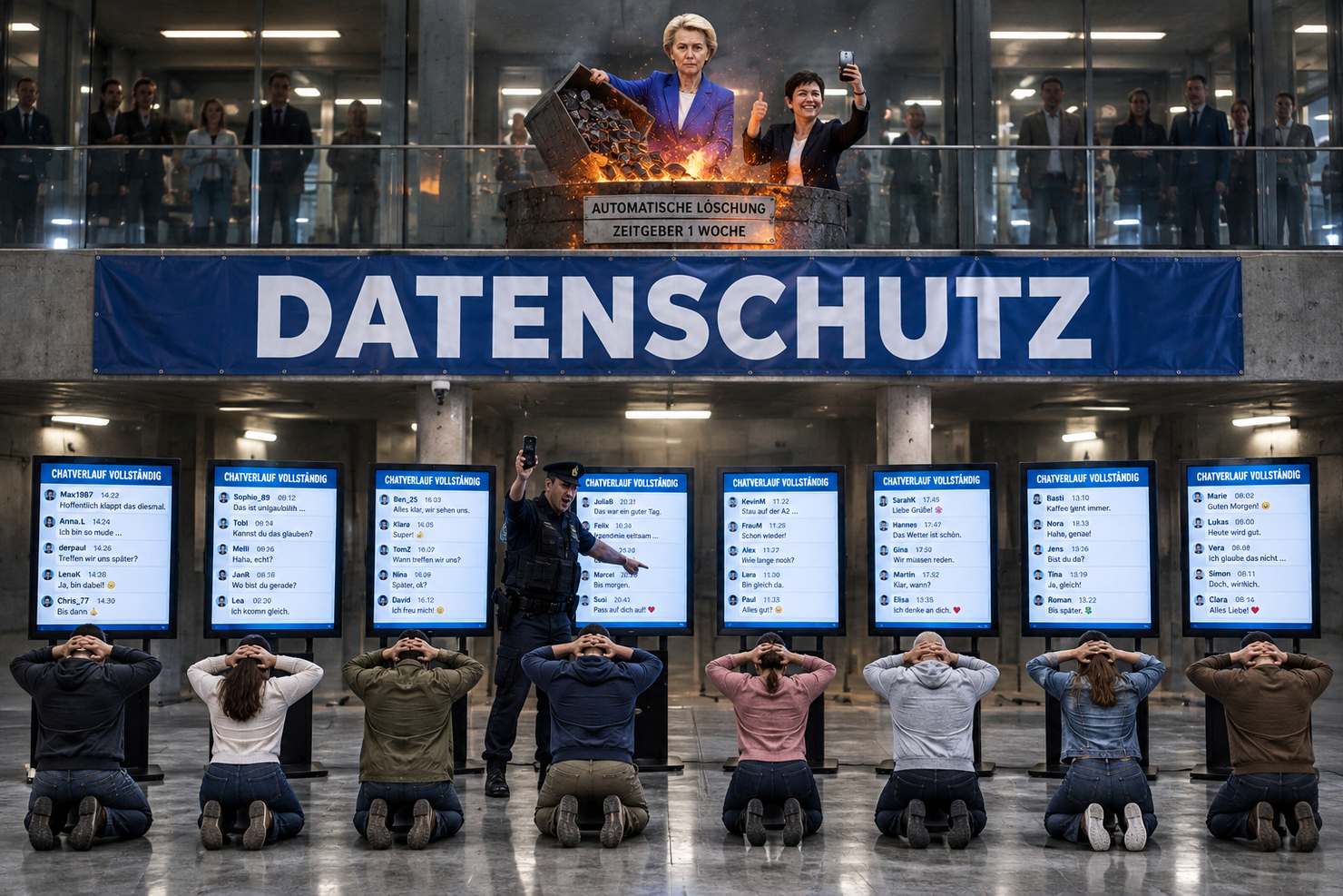 Datenschutz heisst in Brüssel: Ihre Spuren verdampfen, deine werden archiviert | Dravens Tales from the Crypt Datenschutz heisst in Brüssel: Ihre Spuren verdampfen, deine werden archiviert