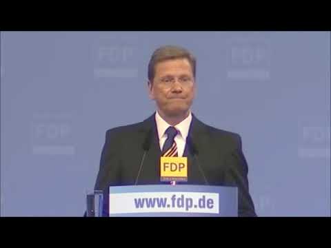 Guido Westerwelle - "Die Freiheit ist in Gefahr, wenn die Bürger ihr eigenes Immunsystem vergessen."