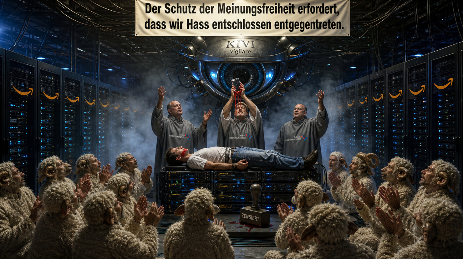 KIVI: Deutschlands Medienaufsicht lässt eine KI aus Suchwörtern Strafverfahren machen | Dravens Tales from the Crypt KIVI: Deutschlands Medienaufsicht lässt eine KI aus Suchwörtern Strafverfahren machen