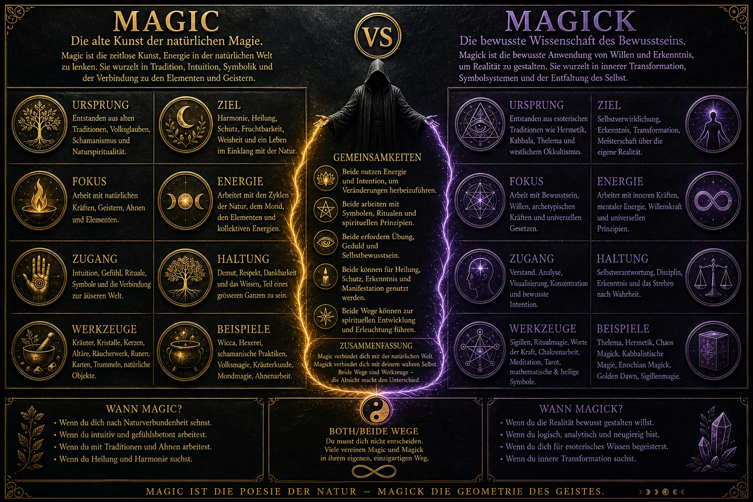 Kein Gott, kein Meister, nur der Wille: Magic gegen Magick | Dravens Tales from the Crypt magic magick main