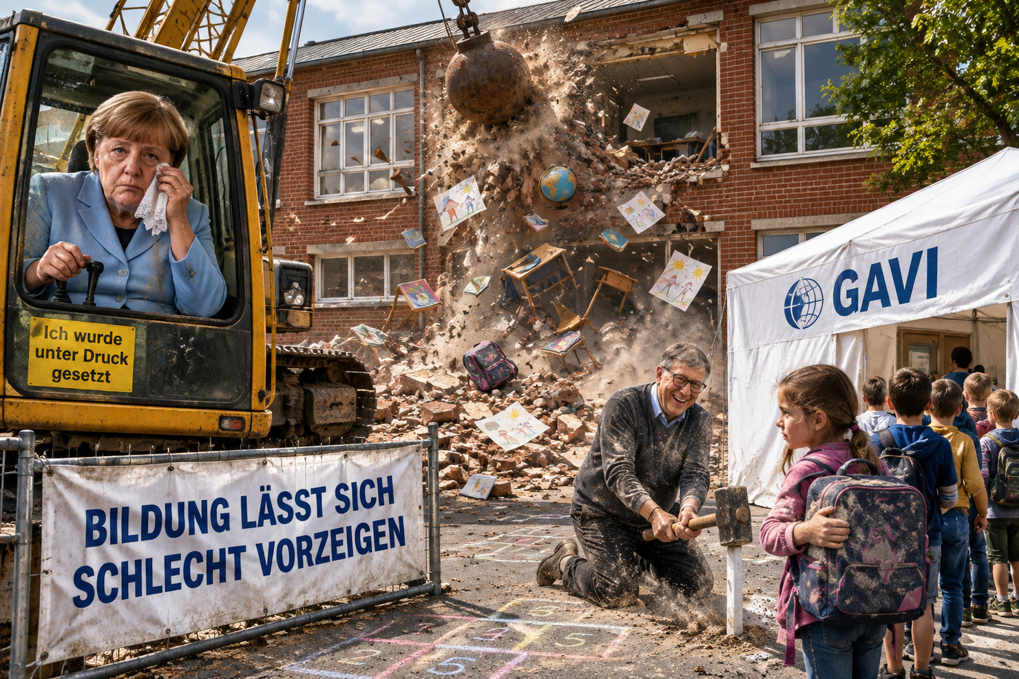 Merkel spielt Gates‘ Opfer – nachdem sie seiner Impfallianz zehn Jahre die Kasse füllte | Dravens Tales from the Crypt Merkel spielt Gates' Opfer – nachdem sie seiner Impfallianz zehn Jahre die Kasse füllte