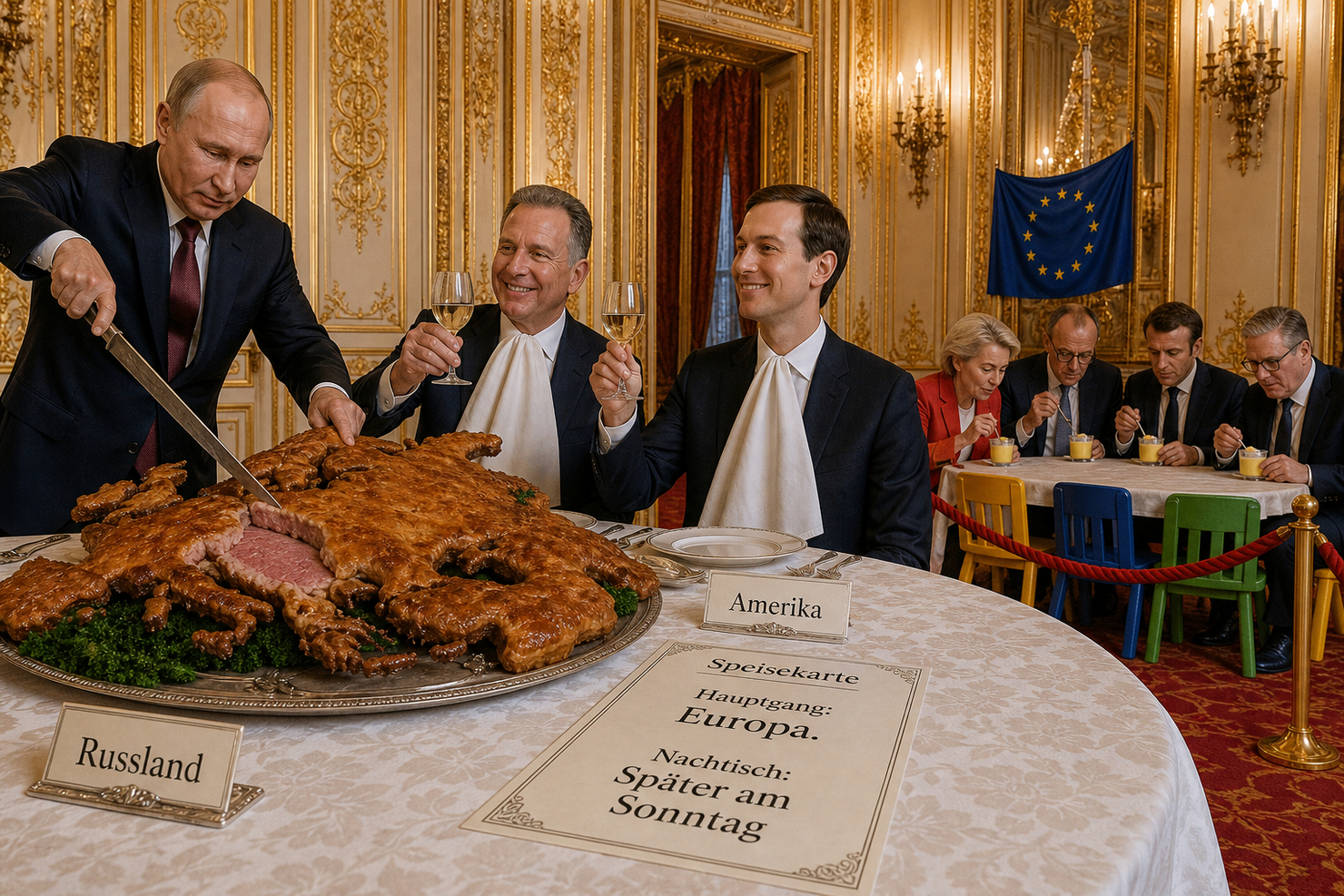 Schlachtfeld Europa: Ein Kontinent, der beim Ausverkauf nicht am Tisch sitzt, sondern im Regal steht | Dravens Tales from the Crypt Schlachtfeld Europa: Ein Kontinent, der beim Ausverkauf nicht am Tisch sitzt, sondern im Regal steht