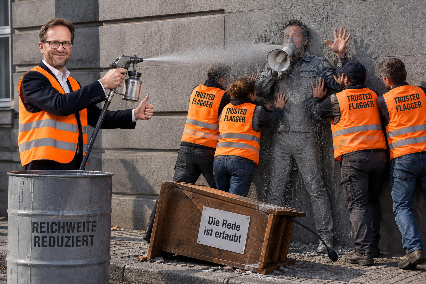 DSA, Sargnagel der Freiheit: Brüssel löscht nicht, Brüssel lässt verschwinden | Dravens Tales from the Crypt DSA sargnagel freiheit 03