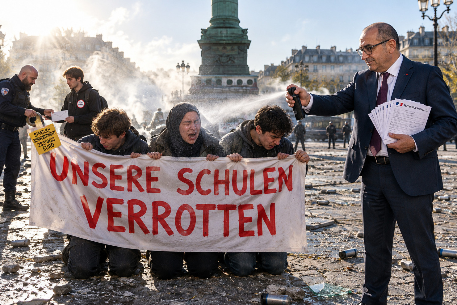 NGO-Söldner mit Steuerabzug: Wer Frankreichs Schülerprotest wirklich gekauft hat | Dravens Tales from the Crypt NGO-Söldner mit Steuerabzug: Wer Frankreichs Schülerprotest wirklich gekauft hat