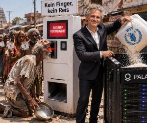 Hunger nach Drehbuch: Kornkammern tot, Irisscanner an