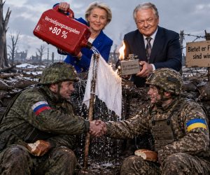 Die Kriegsfürsten und ihr Lieblingsfeind: Bietet er Frieden an, sind sie pleite
