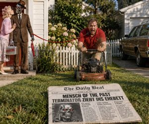 Mensch of the Past: Terminator erbt Schreibtisch, Bett, Weisses Haus