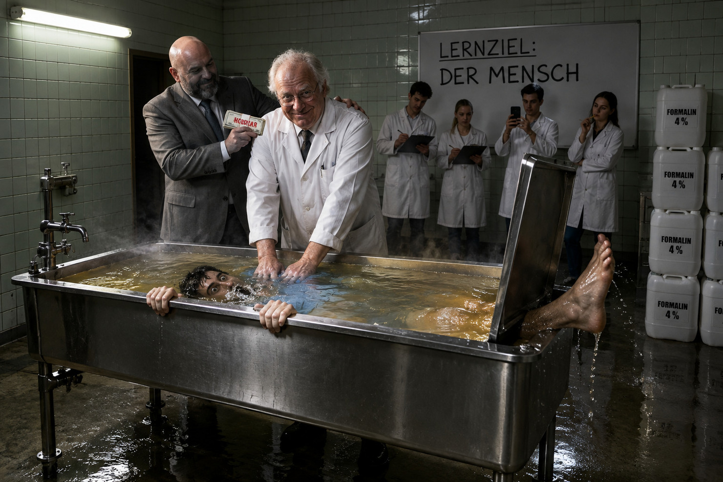 Menschenbild der Zukunftsmedizin: Selbst heilen, selbst zahlen, selbst schuld | Dravens Tales from the Crypt Menschenbild der Zukunftsmedizin: Selbst heilen, selbst zahlen, selbst schuld