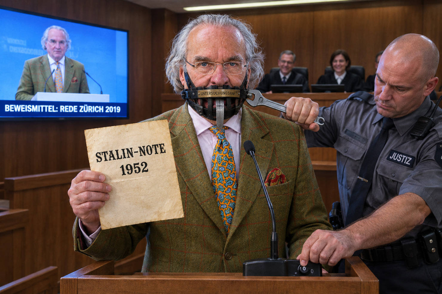 Prinz Reuss: Dissident ohne Urteil, 1420 Tage Gesinnungshaft