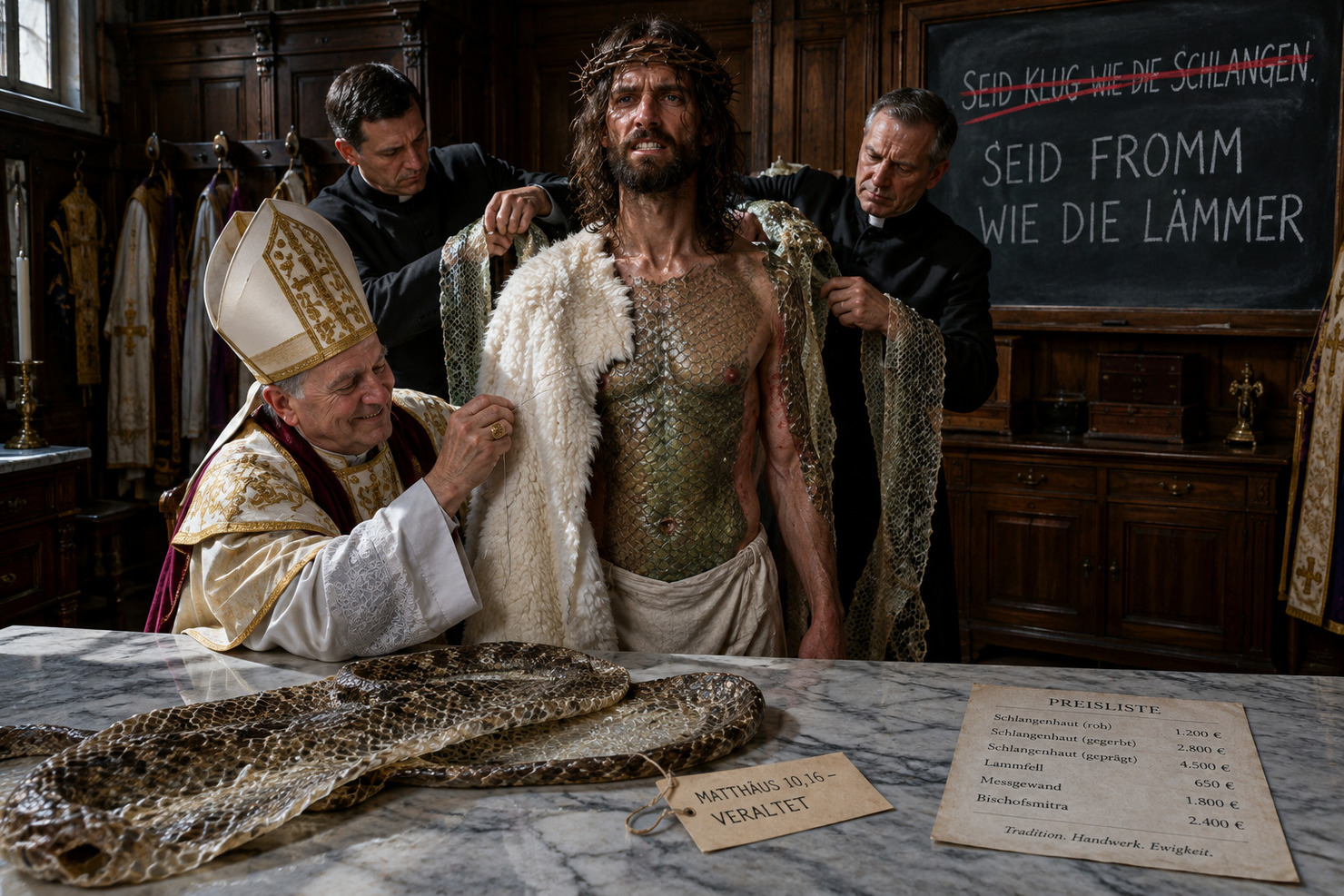 Satan mit Heiligenschein: Die Schlange, die Rom nicht kennen will | Dravens Tales from the Crypt Satan mit Heiligenschein: Die Schlange, die Rom nicht kennen will
