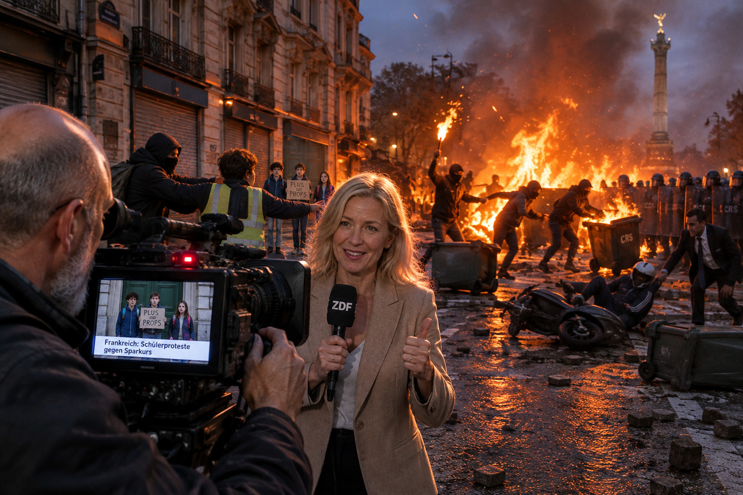 Schülerproteste: Plünderer im Stundenplan, Schüler im Sendeplan, Bürgerkrieg im Pausenhof | Dravens Tales from the Crypt Schülerproteste: Plünderer im Stundenplan, Schüler im Sendeplan, Bürgerkrieg im Pausenhof
